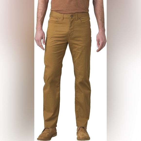 Prana Tan Straight Leg Hiking Outdoor Pants - Picture 1 of 8